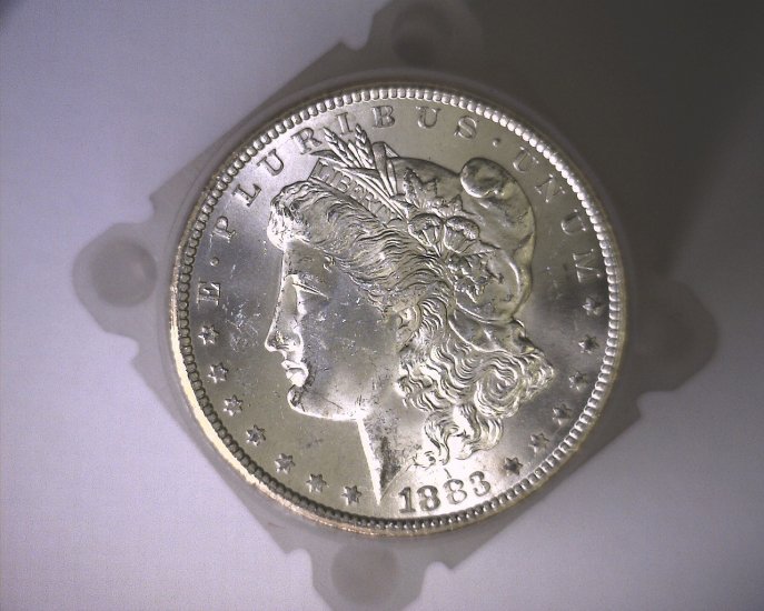 20 GEM BU 1883 CC Original Roll Morgan Silver Dollars - Click Image to Close