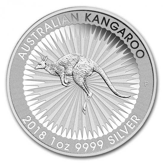 2018 1 oz Australian Silver Kangaroo .9999 Silver Coin - Click Image to Close