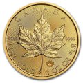 1 oz BU Gold Canadian Maple Leaf .9999 (Random Date)