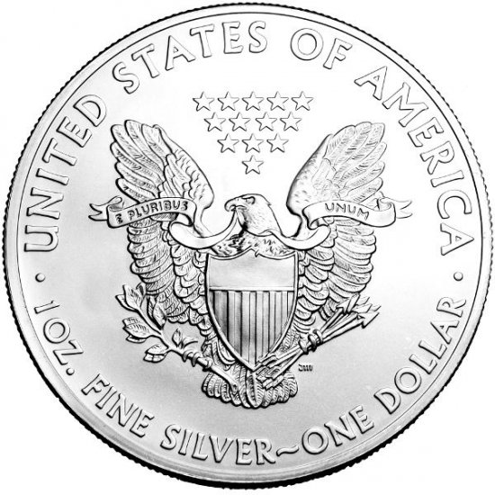 2015 1 oz Silver American Eagle BU - Click Image to Close