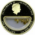 Australia 2010 - $100 Treasures of Australia Gold .9999 1oz Gold