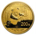 2014 1/2 oz .999 BU Gold Chinese Panda (Sealed)