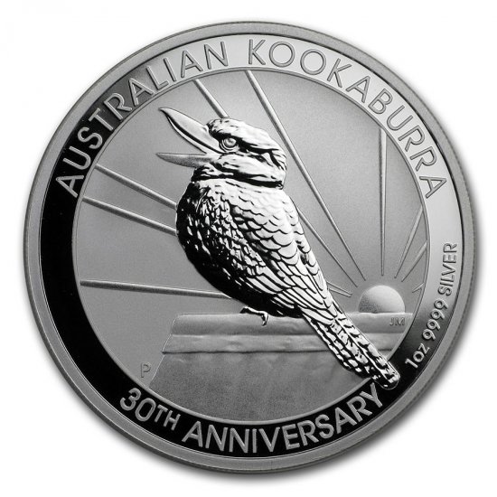 2020 Australia 1 oz Silver Kookaburra BU - Click Image to Close