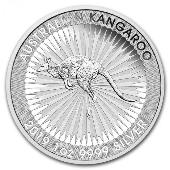 2019 1 oz Australian Silver Kangaroo .9999 Silver Coin - Click Image to Close