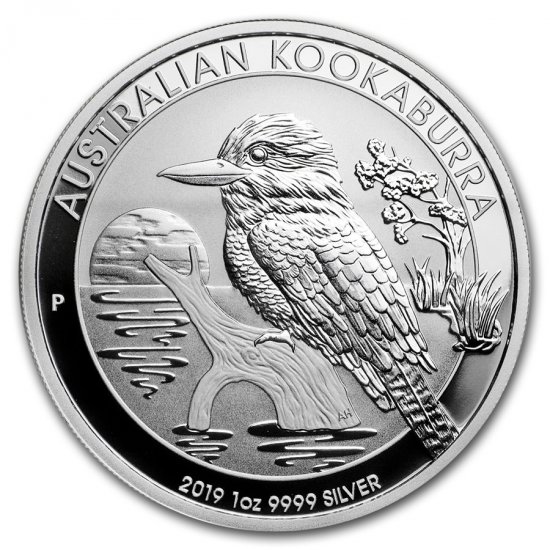 2019 Australia 1 oz Silver Kookaburra BU - Click Image to Close