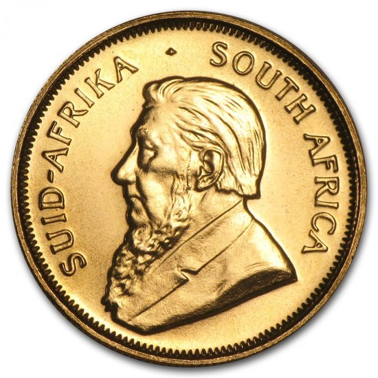 1/4 oz BU Gold South African Krugerrand (Random Date) - Click Image to Close