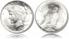 Brilliant Uncirculated Peace Silver Dollar 1922-1926