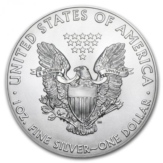 2019 1 oz Silver American Eagle BU - Click Image to Close