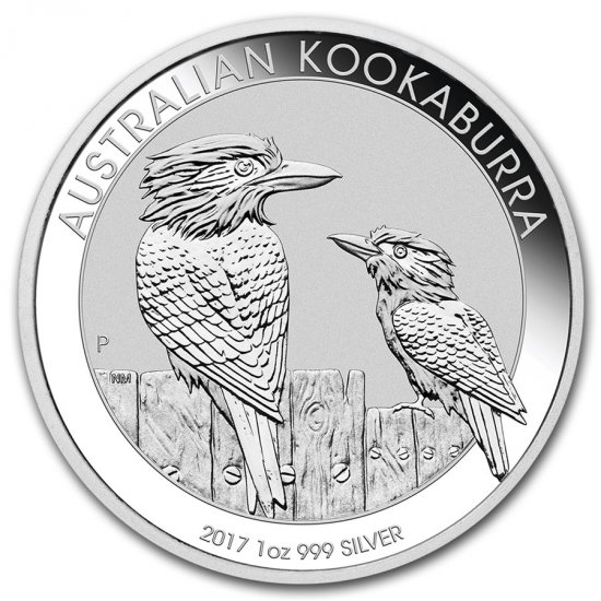 2017 Australia 1 oz Silver Kookaburra BU - Click Image to Close