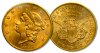 $20 Gold Liberty Double Eagle - MS 62 NGC