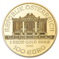 2018 1 oz .9999 BU Gold Austrian Philhormonic