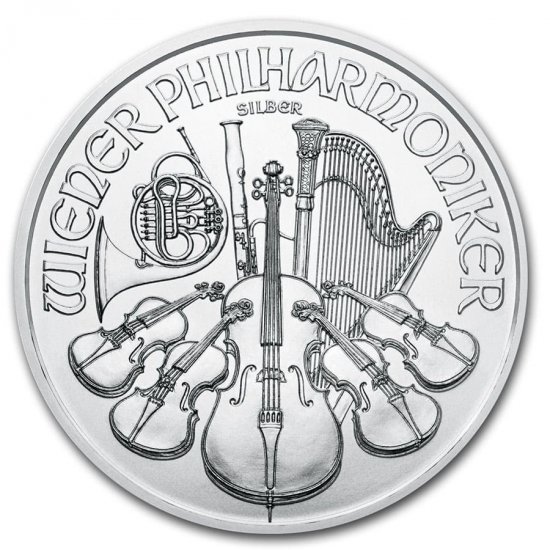 2020 1 oz Austria Philharmonic Silver - Click Image to Close