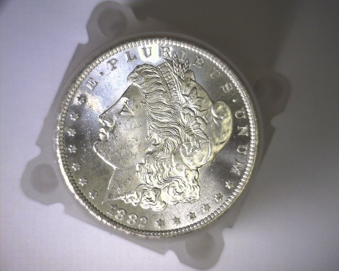 20 GEM BU 1882 CC Original Roll Morgan Silver Dollars - Click Image to Close