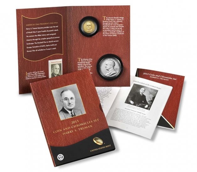 2015 Truman Coin & Chronicles Set - Click Image to Close