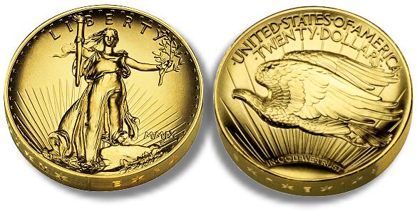 2009 Ultra High Relief UHR Double Eagle $20 Gold Saint Gaudens - Click Image to Close