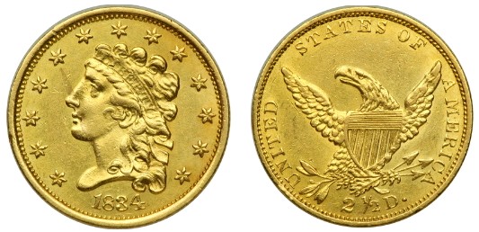 $2.50 Gold Liberty Double Eagle - CULL - Click Image to Close