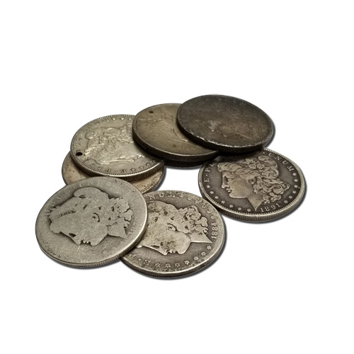 Morgan or Peace Silver Dollar (Cull Condition) - Click Image to Close