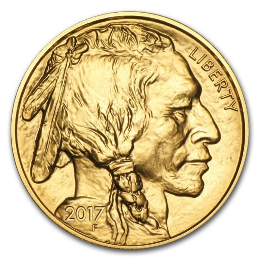 2017 1 oz BU .9999 Gold Buffalo Coin - Click Image to Close