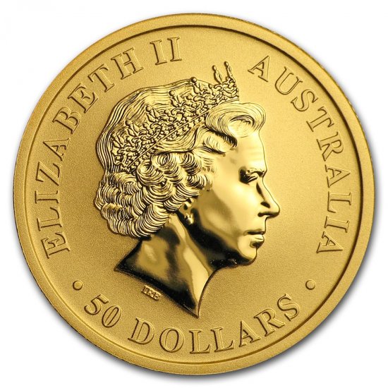 2018 1/2 oz BU Australian .9999 Gold Kangaroo - Click Image to Close