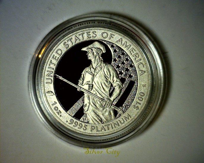 2012 W 1 oz Proof Platinum American Eagle with Box & COA - Click Image to Close