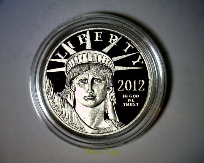 2012 W 1 oz Proof Platinum American Eagle with Box & COA - Click Image to Close