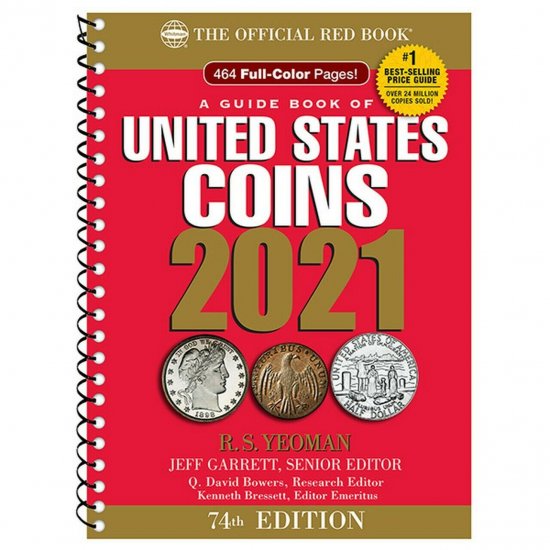 2021 United States Coin Red Book - Click Image to Close
