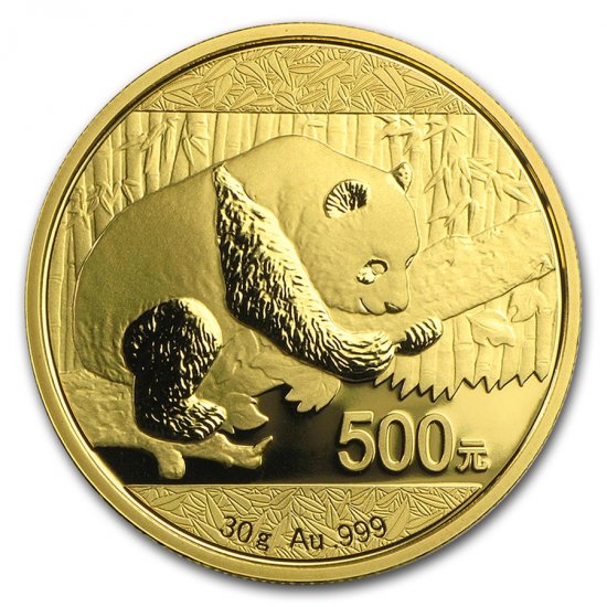 2016 30 Gram .999 BU Gold Chinese Panda (Sealed) - Click Image to Close