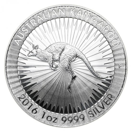2016 1 oz Australian Silver Kangaroo .9999 Silver Coin - Click Image to Close
