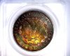 MS62 ANACS Beautifully Toned 1887 Morgan Silver Dollar U.S. Coin