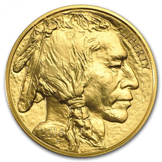 2016 1 oz BU .9999 Gold Buffalo Coin - Click Image to Close