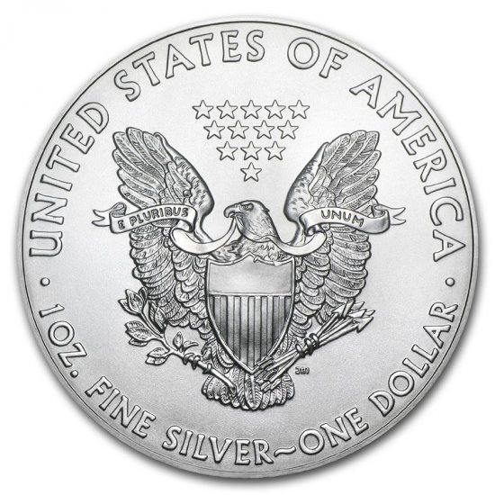 2021 1 oz Silver American Eagle BU (Type 1) - Click Image to Close