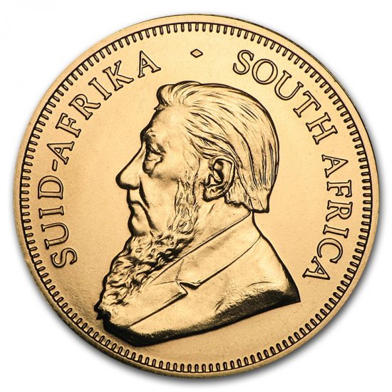 BU 1 OZ. 2016 Gold South African Krugerrand - Click Image to Close