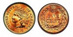 Indian Head Penny All Dates Readable