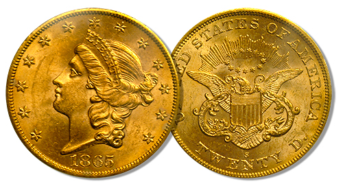 $20 Gold Liberty Double Eagle - MS 62 NGC - Click Image to Close