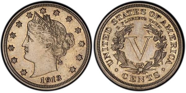 Liberty Head V Nickel with Dates Readable - Click Image to Close